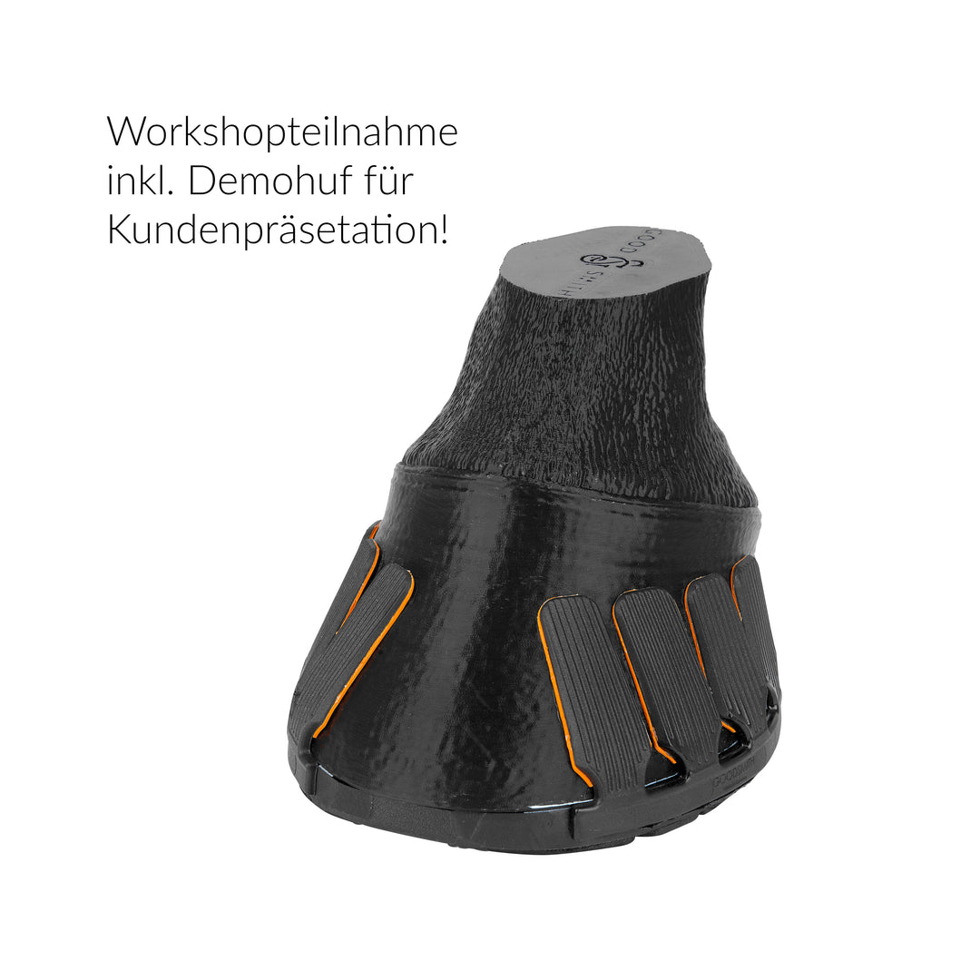 Demohuf mit Goodsmith Klebebeschlag