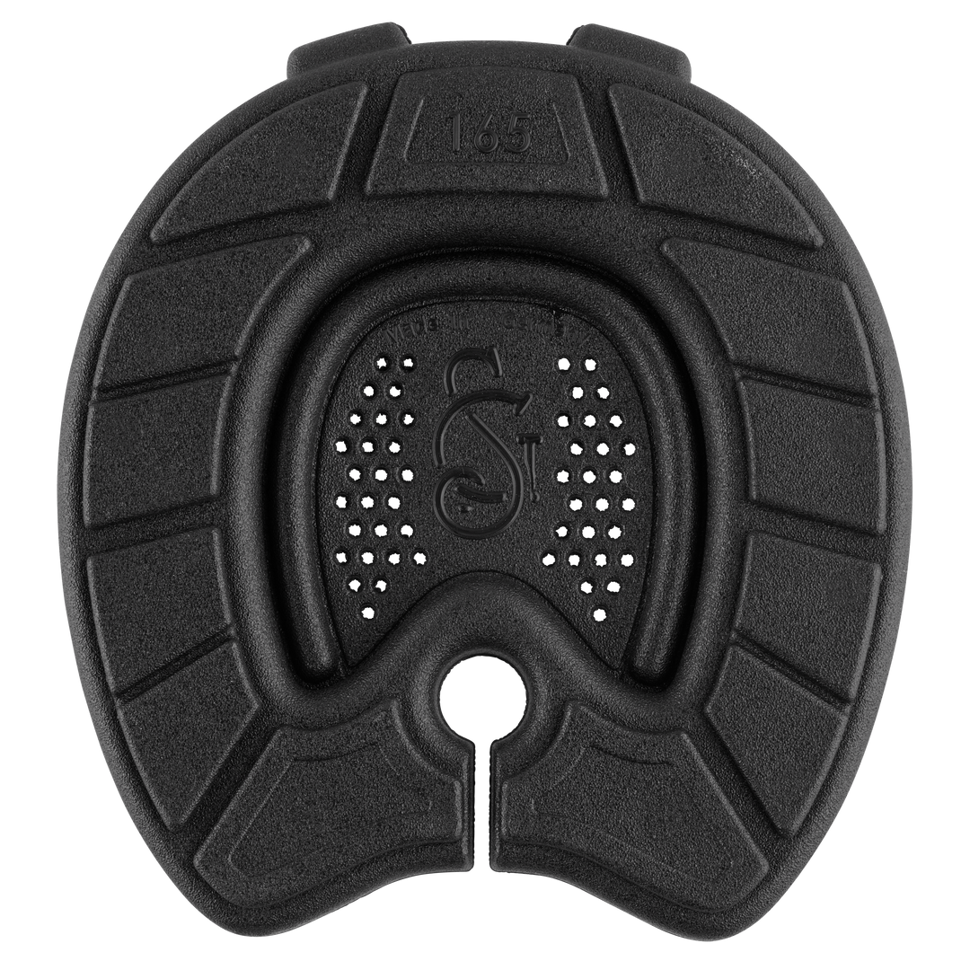Goodsmith schwarze Grundplatte mit Schneegrip und heraustrennbarem Innengitter