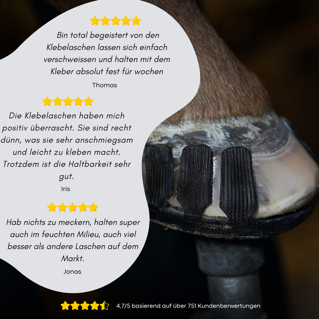 Goodsmith Klebelaschen Kundenstimmen