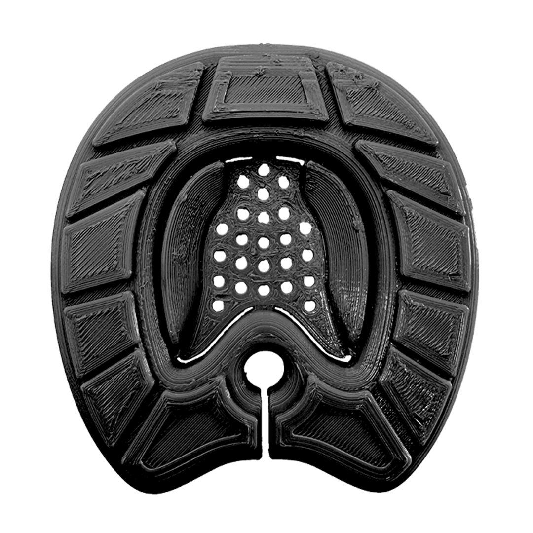 schwarze Goodsmith Grundplatte mit Schneegrip und heraustrennbarem Innengitter