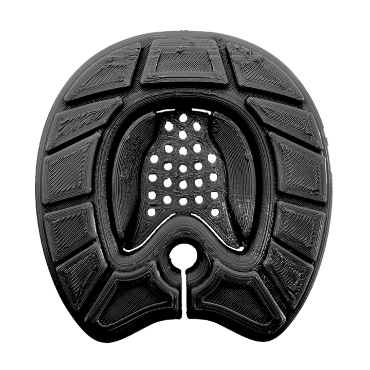 schwarze Goodsmith Grundplatte mit Schneegrip und heraustrennbarem Innengitter