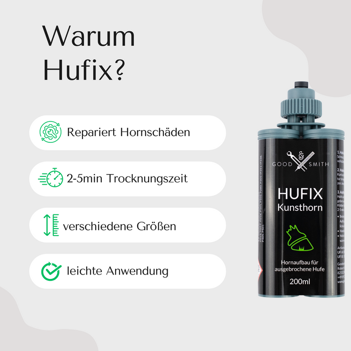Hufix Hornaufbau