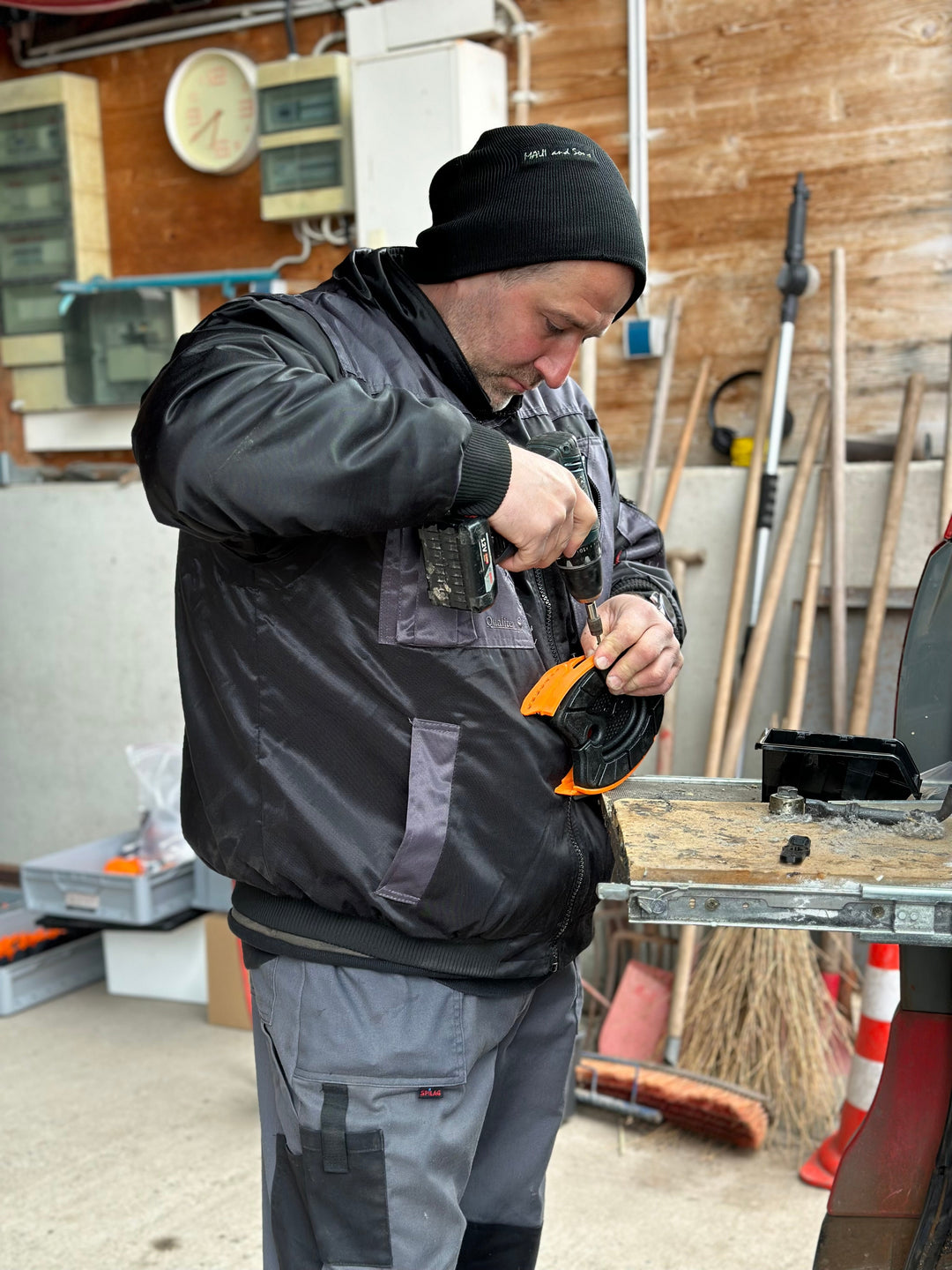 Goodsmith Hufschuh in Bearbeitung