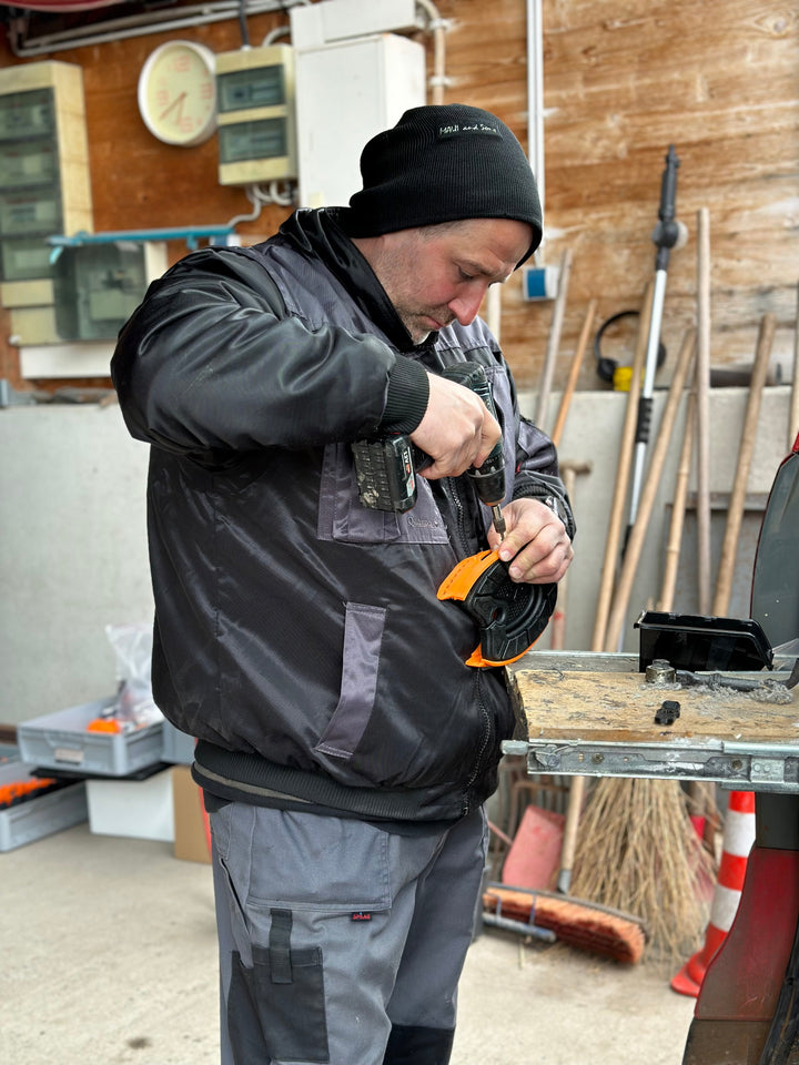 Goodsmith Hufschuh in Bearbeitung