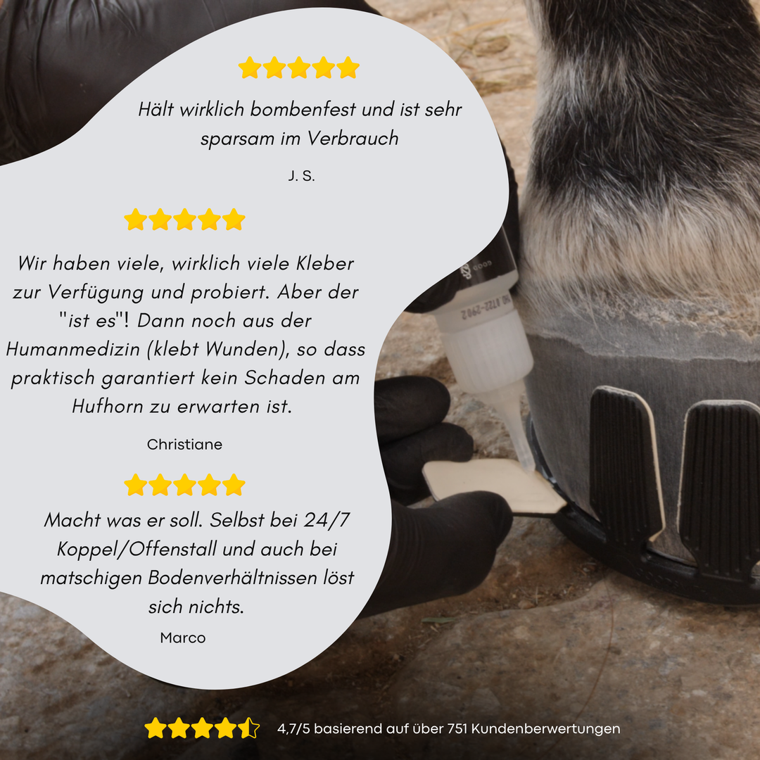 Klebebeschlag Kleber  Kundenstimmen