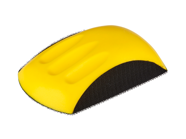 Gelb-schwarzer Goodsmith Handschleifblock 