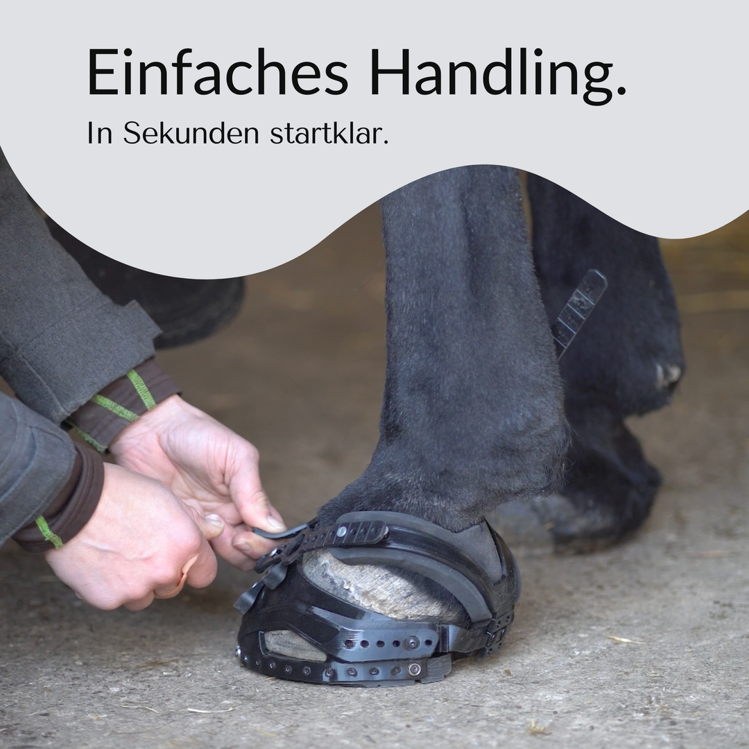 Hufschuh - Kit: anpassbare Hufschuhe