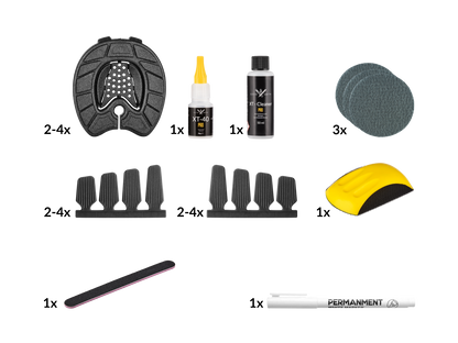 Klebebeschlag Starter Bundle Goodsmith