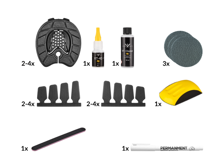 Klebebeschlag Starter Bundle Goodsmith