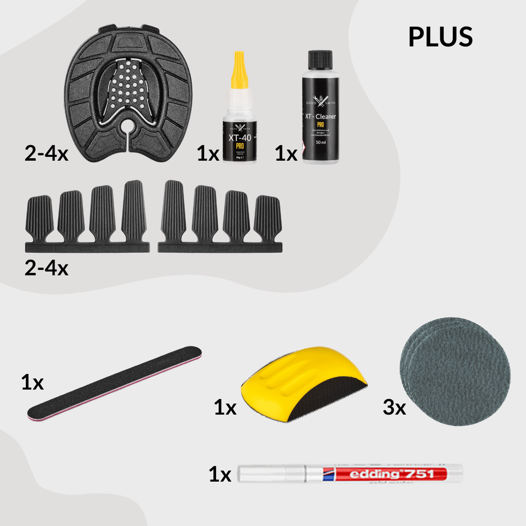 Klebebeschlag Starter Bundle