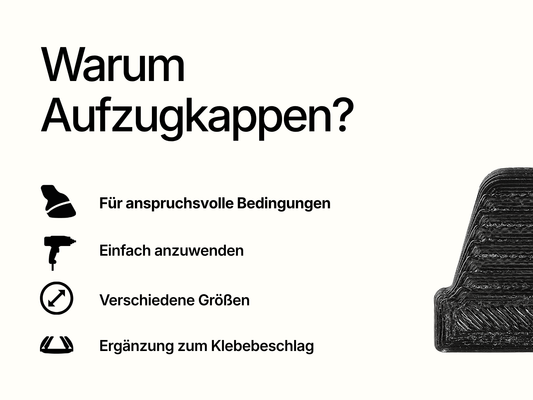 Aufzug Kappe | schweißbar