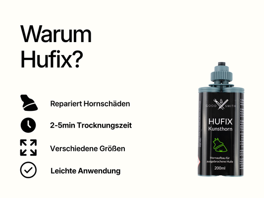 Hufix Hornaufbau