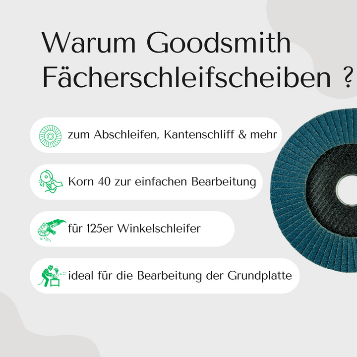 Fächerschleifscheiben Professional