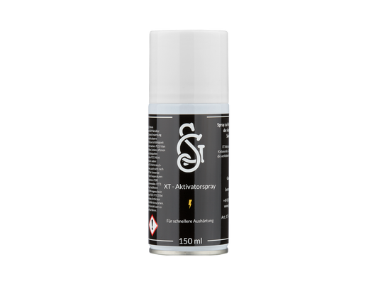 XT- Aktivatorspray für schnellere Aushärtung, 150ml Flasche 