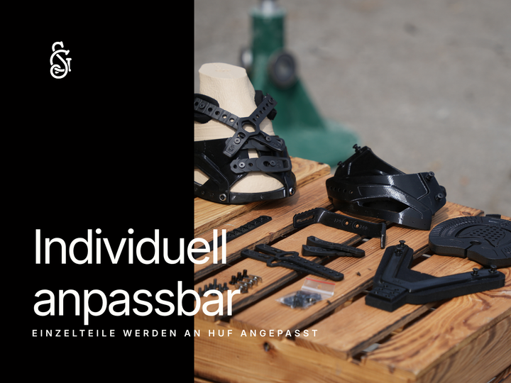 Hufschuh - Kit: anpassbare Hufschuhe